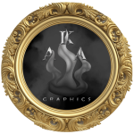 Logo di Aka Graphics, grafica e impaginatrice editoriale