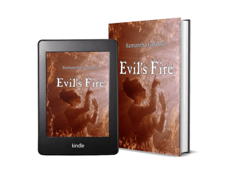 Copertina "Evil's Fire" di Samantha Garbero.